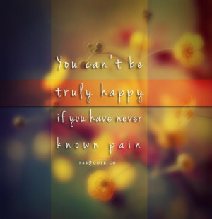 Truly happy quote