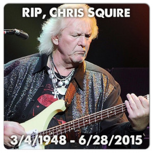 NEWS: YES have confirmed via the following statement that Chris Squire ...