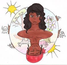 ... Eyes Were Watching God drawing of Janie; Freedom vs. confinement More