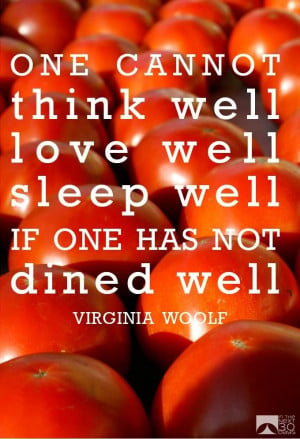 Dine Well: Eating Well, Virginia Woolf, Foodies Bit, Healthy Body ...