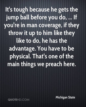 Michigan State Quotes