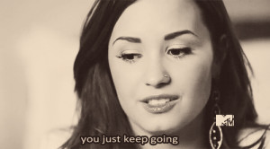 gif Demi Lovato stay strong documentary