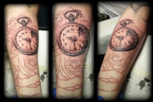 Clock Tattoo by ExVanitas
