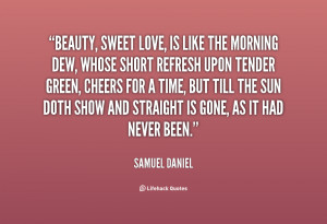 sweet love morning quotes