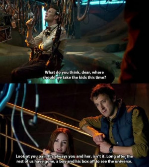 Doctor Who - Quote - Doctor and Tardis