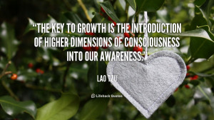 The key to growth is the introduction of higher dimensions of ...