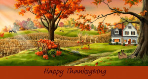 Happy thanksgiving wallpaper