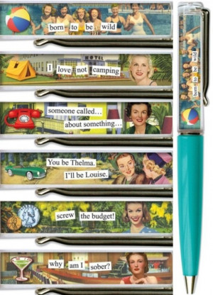 Anne Taintor Christmas Quotes Anne taintor floaty pens.