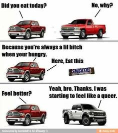 Ford Vs Dodge Meme Lol snickers meme. dodge.