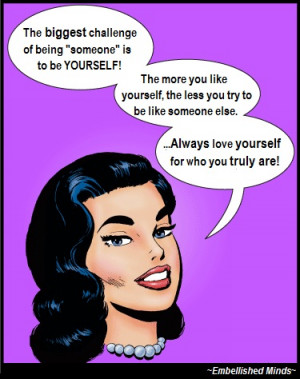 self esteem quotes love yourself Self Esteem Quotes: The More You Like ...