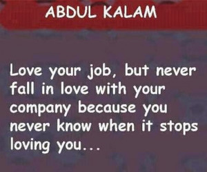 ... fall in love with your company ... Inspirational Quote Whatsapp quote