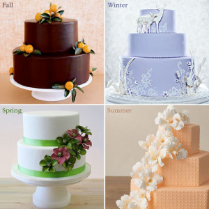 Seasonal Wedding Cakes