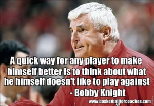 ... aspect of coaching is running effective practices” – Bob Knight