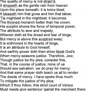 The Merchant of Venice. Portia's speech. Shakespeare 1596. #poetry # ...