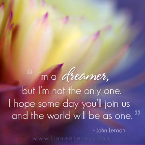 ... Quotes > All Inspirational Quotes > Art > Imagine Quote by John Lennon