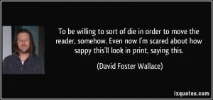 More David Foster Wallace Quotes