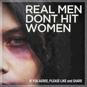 Real Man Dont Hit Women