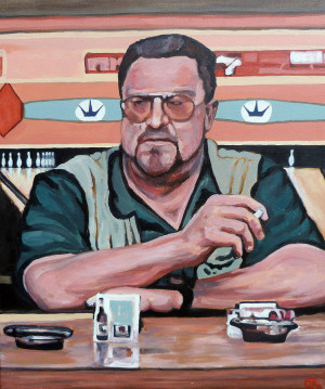 Walter Sobchak Painting