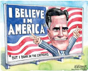 Mitt Romney Political Cartoons