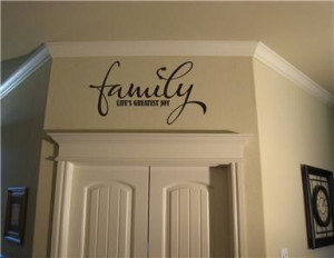 Vinyl Wall Sayings for Home | Details about Family Joy 18x10 Vinyl ...