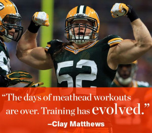 NFL star, Clay Matthews, shares his secrets to success. http://ow.ly ...