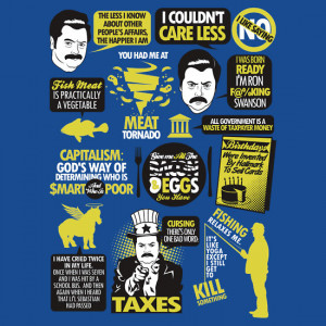 TShirtGifter presents: Ron Swanson Quotes