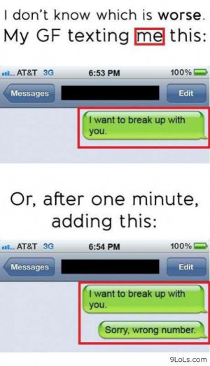 to break up with you in conversation - Funny Pictures, Funny Quotes ...