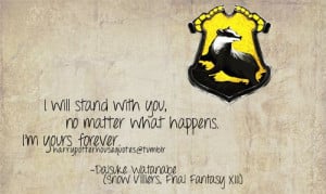 Hufflepuff House Quote