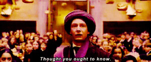 professor quirrell that you