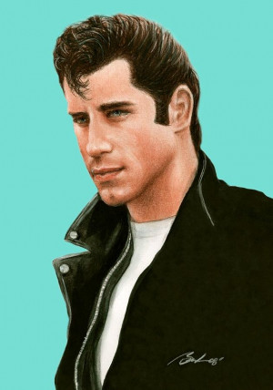 ... if you want to call him a greaser like travolta from grease then fine