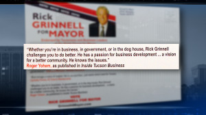 ... Grinnell, including a quote from an Inside Tucson Business article