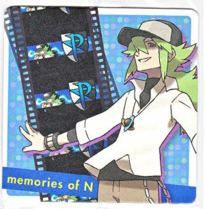 Pokemon Center 2013 Memories Of N Drink Coaster Complete Set of 15