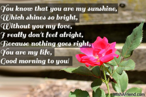 Good Morning Messages For Girlfriend