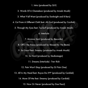 Joe Budden - A Loose Quarter [Mixtape Artwork/Tracklist/Production ...