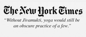 New York Times on Jivamukti Yoga