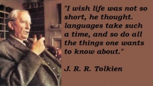 tolkien quotes about life