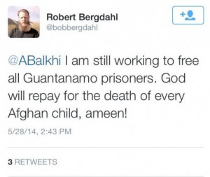 ... son, Sgt. Bowe Bergdahl, was willing to go to help the Afghan people