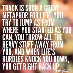 Track Hurdle Quotes