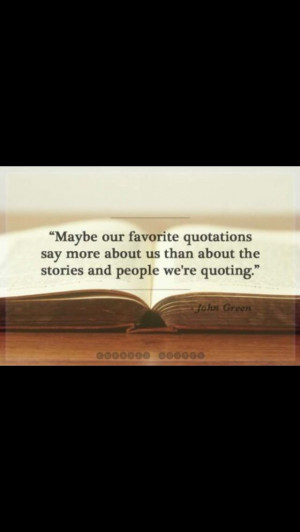 What our favorite quotes say about us