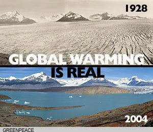 ... said there was no solid evidence to support global warming
