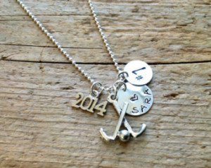 Field Hockey Senior 2014 Player Mom Girl Custom Sports Necklace ...