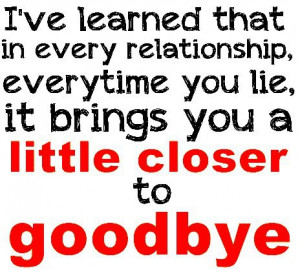 Quotes About Lying In A Relationship Quotes about lies in a