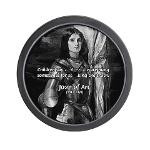Heroine / Saint Joan of Arc Wall Clock