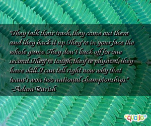 Trash Talking Quotes