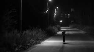 Limbo, boy in the dark, street night, i'm alone, quotes