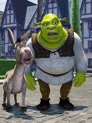 MYERS Shrek (2001) What happens when you team a sassy talking donkey ...