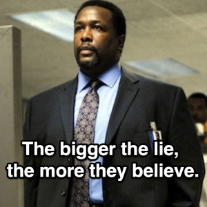 The Bigger the Lie - Bunk