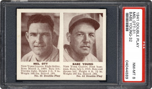 Mel Ott 31 Babe Young 32