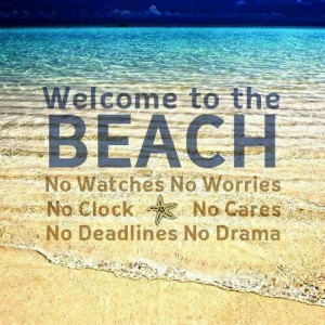 Welcome to the beach!