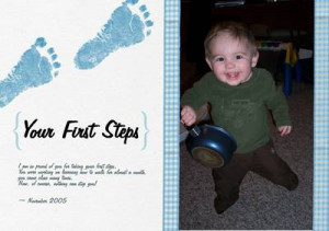 Milestone Moments – Baby’s First Steps